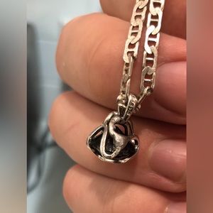 925 sterling Silver Bracelet & Pendant with Amethyst